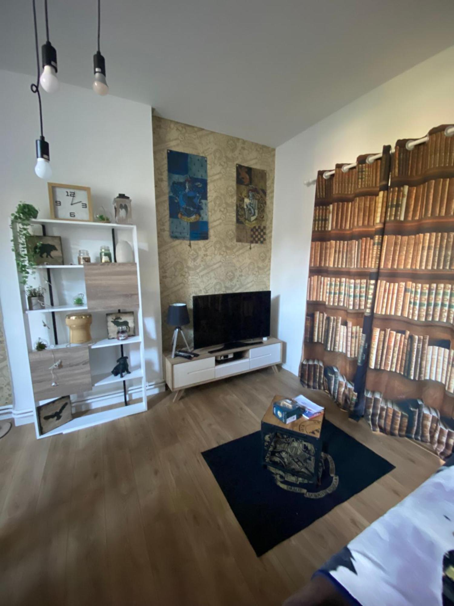 Appartement Hyper Centre Reims Le Gite Du Sorcier Bagian luar foto